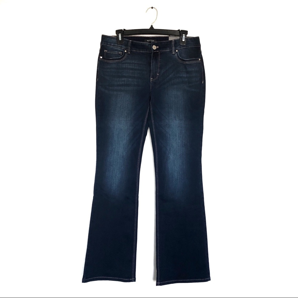 NWT! JEANS White House Black Market Bootcut Size 8S Women’s
